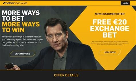 betfair exchange free bet.